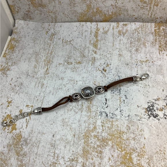 Brighton Venus Rising Smoke And Umber  Silver Bracelet in Tin - Picture 5 of 5